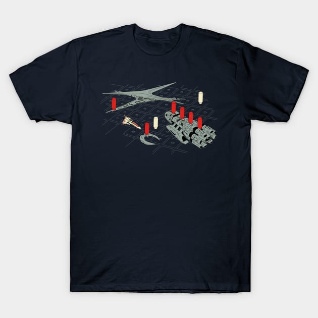 You Sunk My Battlestar T-Shirt by Caddywompus